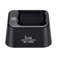 Icom BC-119NS Desktop Rapid Charger with AD110 Installed Icom BC-119NS Desktop Rapid Charger with AD110 Installed