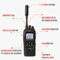 Icom SAT100 Satellite Radio Icom SAT100 Satellite Radio