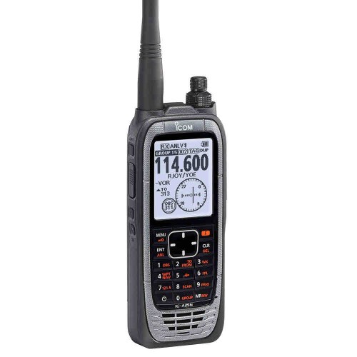 受信機 COMNI R-1010 VHF/AM Air-band receiver Icom A25N AirBand Radio (NAV COM GPS Bluetooth)