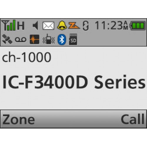 Icom F3400DT RR  |