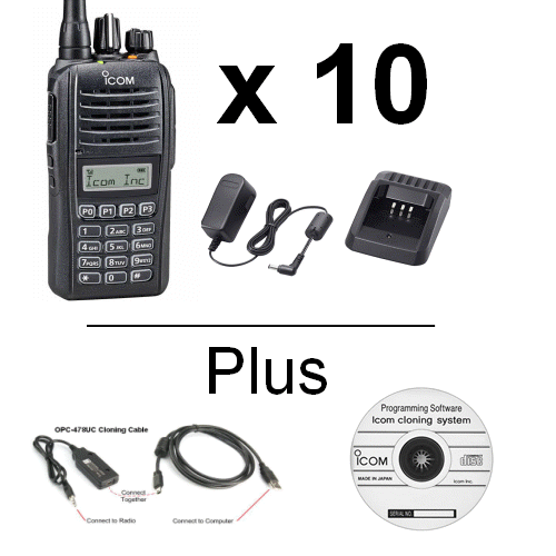 Icom F1100DT | F2100DT Digital Radio Icom F1100DT F2100DT