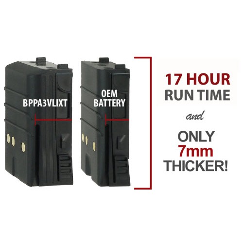 Harris XL-PA3V Battery (5000mAh) | BPPA3VLIXT Harris XL-PA3V Battery BPPA3VLIXT